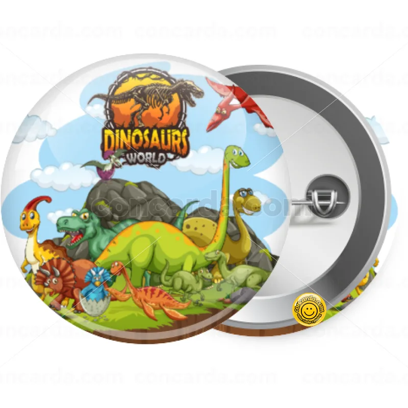 Dinosaur's world — Κονκάρδα Στρογγυλή, Παραμάνα 25mm