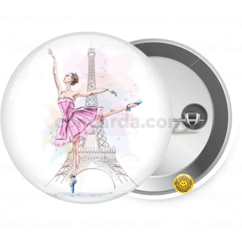 Ballerina in Paris — Κονκάρδα Στρογγυλή, Παραμάνα 25mm
