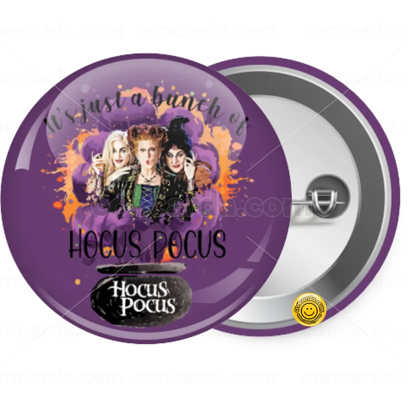 Hocus Pocus — Κονκάρδα Στρογγυλή, Παραμάνα 25mm
