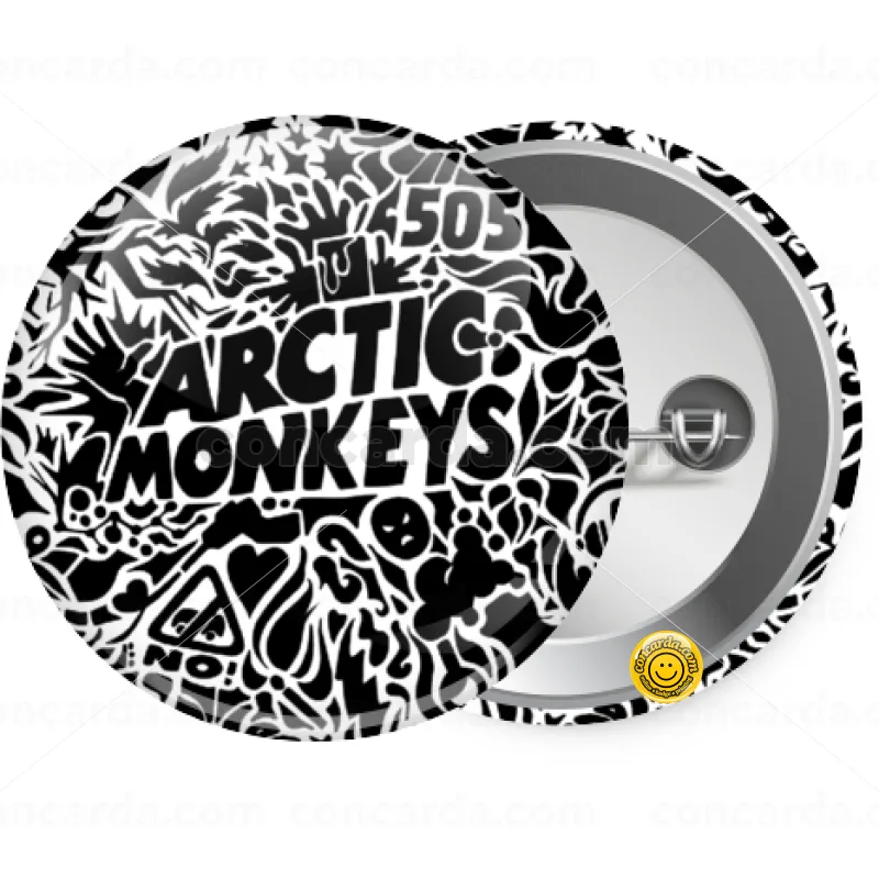 Arctic Monkeys — Κονκάρδα Στρογγυλή, Παραμάνα 25mm
