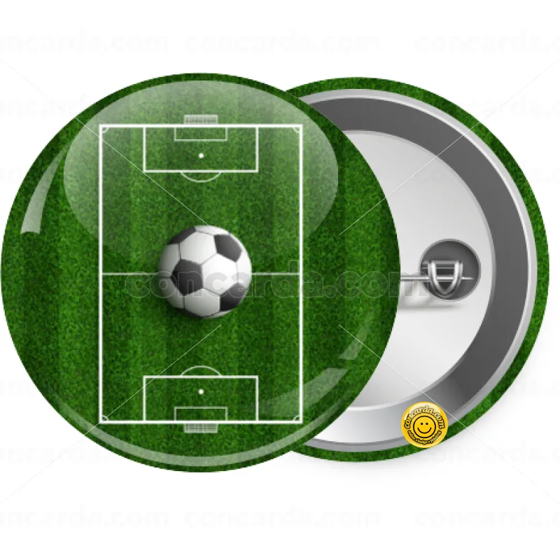 Soccer field, Γήπεδο ποδοσφαίρου — Κονκάρδα Στρογγυλή, Παραμάνα 25mm