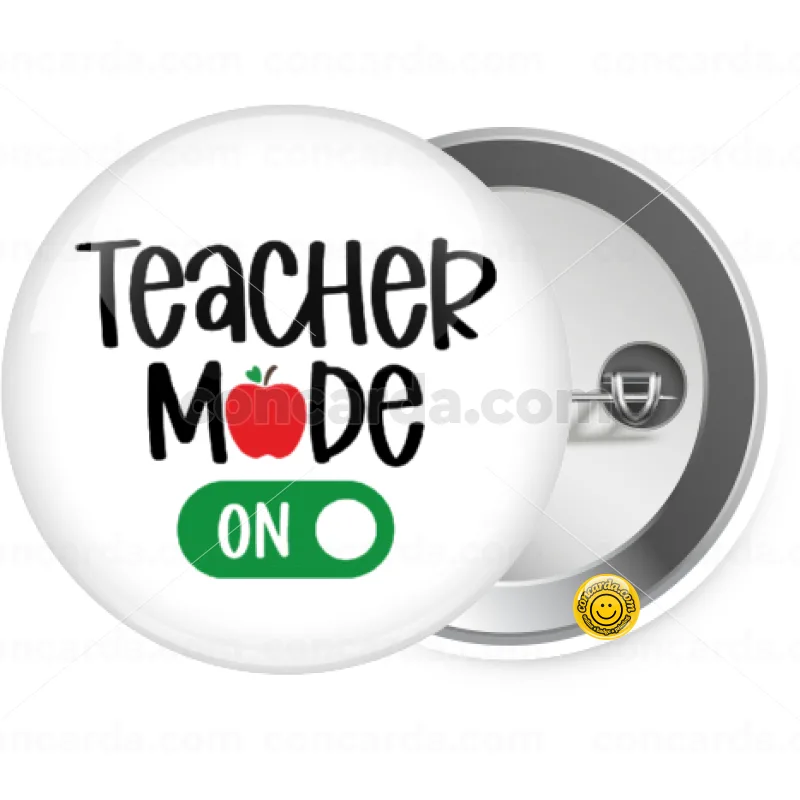 Teacher mode ON — Κονκάρδα Στρογγυλή, Παραμάνα 25mm