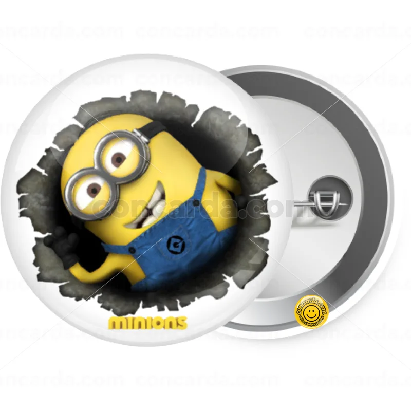 Minions hi — Κονκάρδα Στρογγυλή, Παραμάνα 25mm