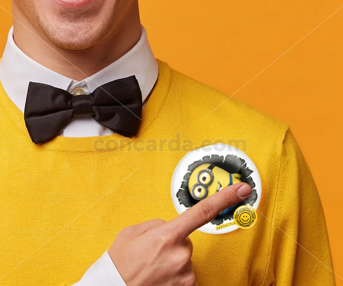 Minions hi — Κονκάρδα Στρογγυλή, Παραμάνα 75mm