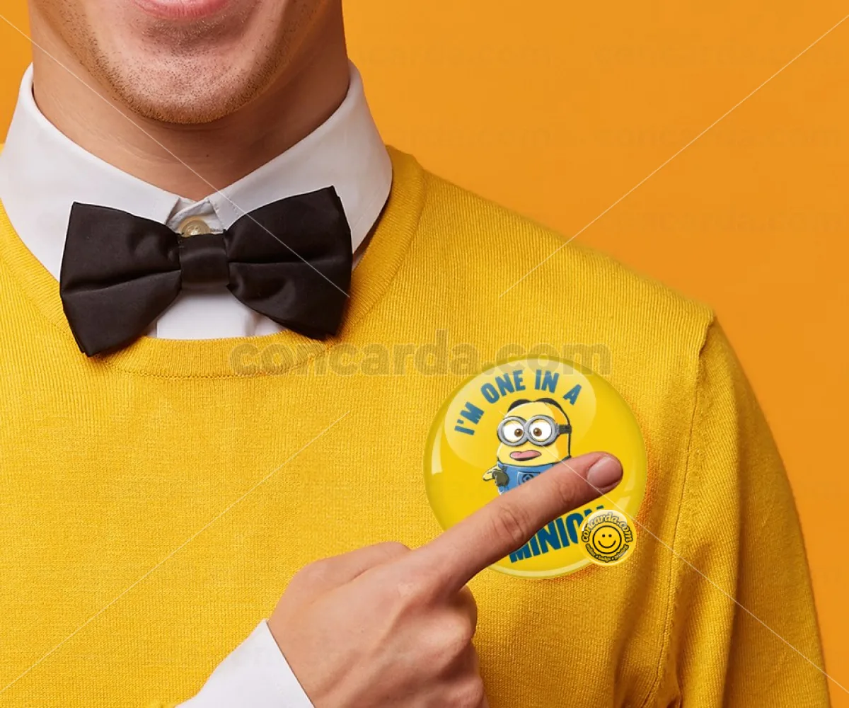 I'm one in a minion — Κονκάρδα Στρογγυλή, Παραμάνα 75mm