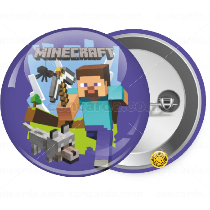 Minecraft Alex — Κονκάρδα Στρογγυλή, Παραμάνα 25mm