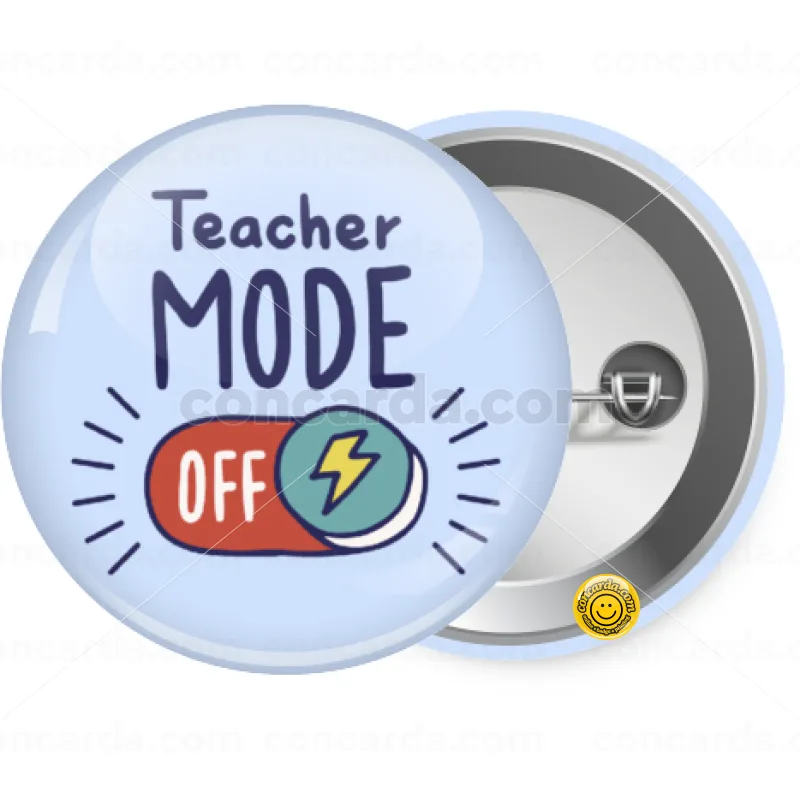 Teacher mode — Κονκάρδα Στρογγυλή, Παραμάνα 25mm