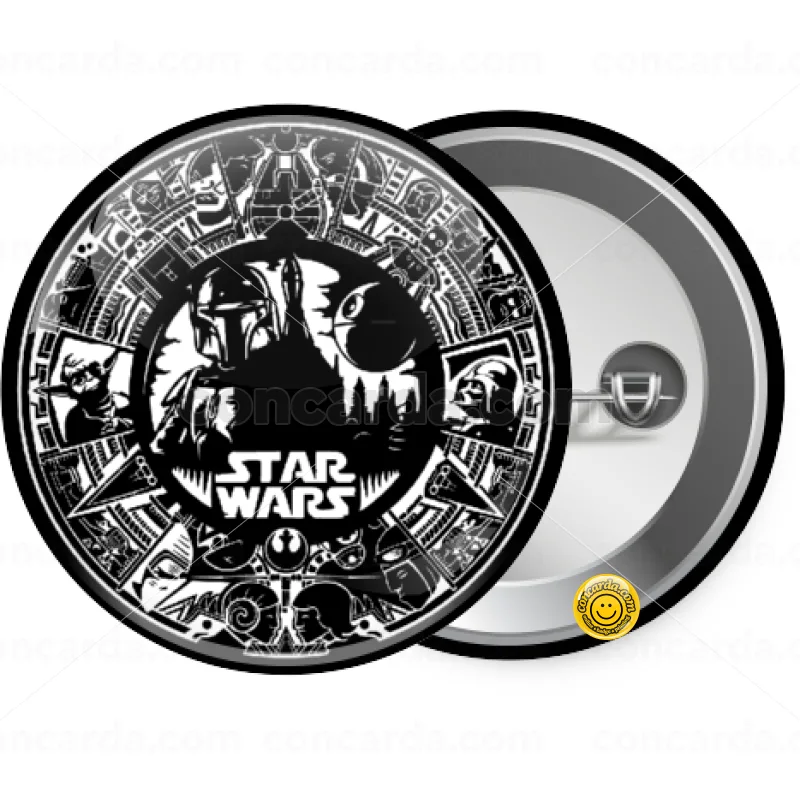 Star Wars Disk — Κονκάρδα Στρογγυλή, Παραμάνα 25mm