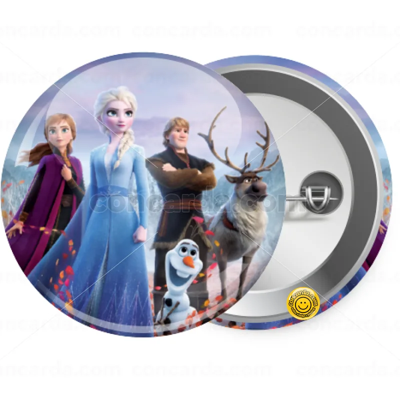 Frozen — Κονκάρδα Στρογγυλή, Παραμάνα 25mm