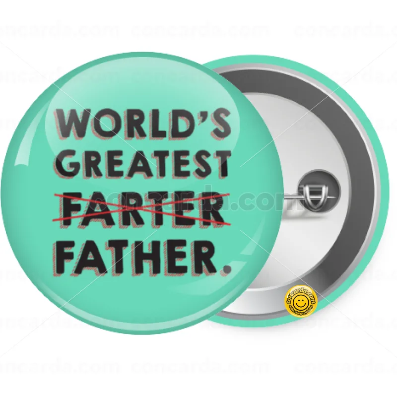 World's greatest farter — Κονκάρδα Στρογγυλή, Παραμάνα 25mm