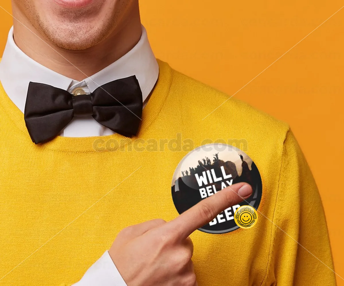 Will Belay For Beer — Κονκάρδα Στρογγυλή, Παραμάνα 75mm