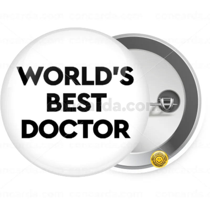 World's Best Doctor — Κονκάρδα Στρογγυλή, Παραμάνα 25mm