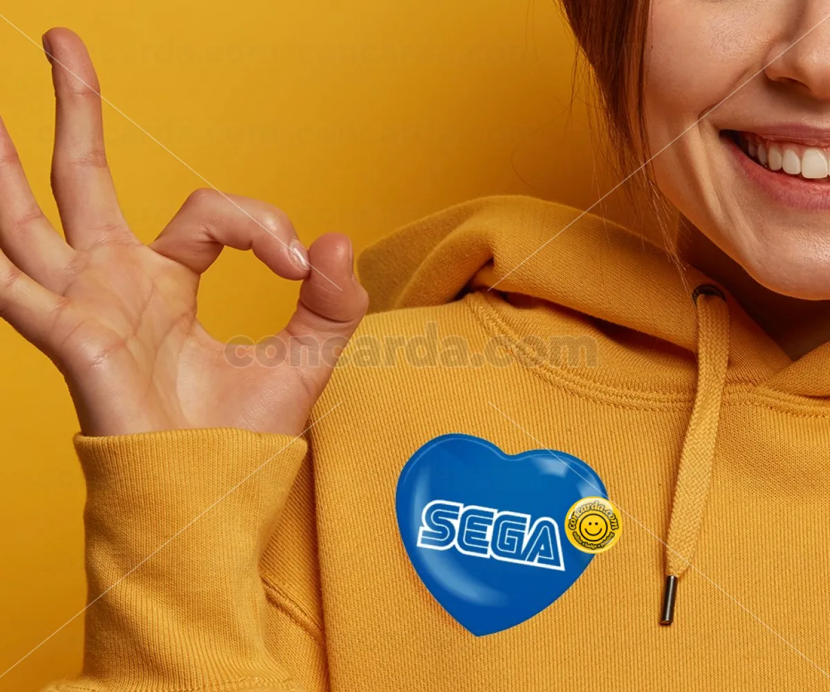 SEGA — Κονκάρδα Καρδιά 57mm