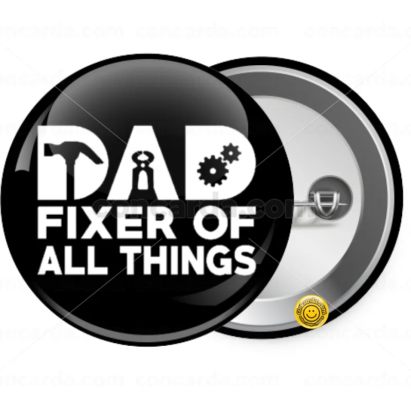 DAD, fixer of all thinks — Κονκάρδα Στρογγυλή, Παραμάνα 25mm