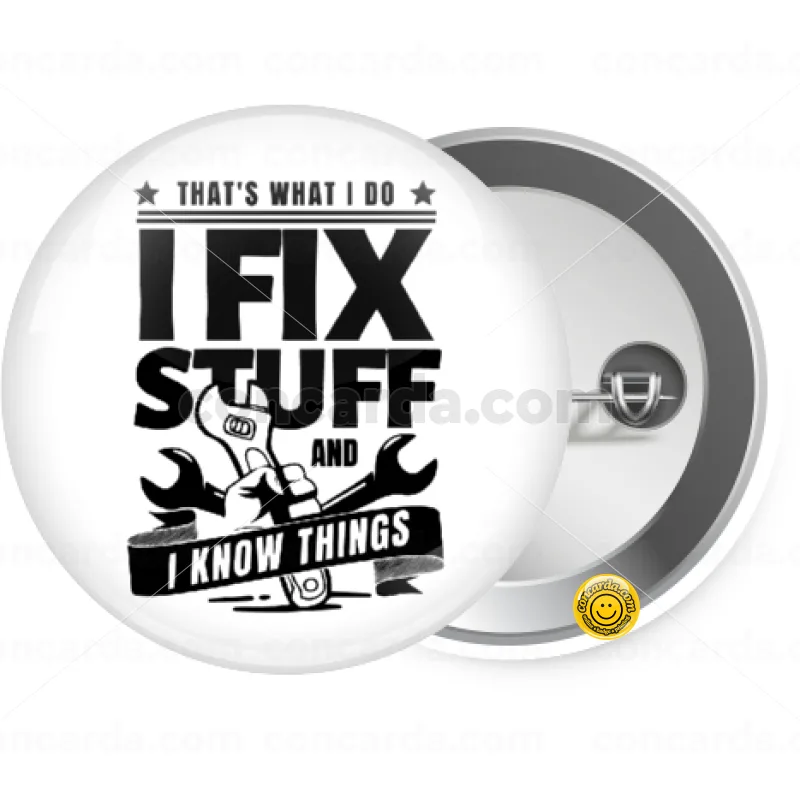 I fix stuff — Κονκάρδα Στρογγυλή, Παραμάνα 25mm