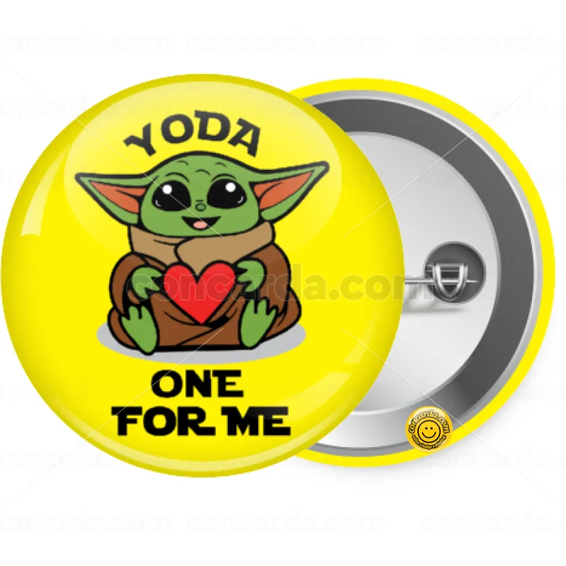 Yoda, one for me — Κονκάρδα Στρογγυλή, Παραμάνα 25mm
