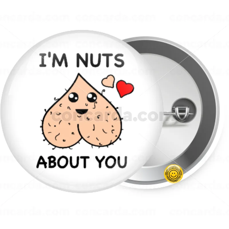 I'm Nuts About You — Κονκάρδα Στρογγυλή, Παραμάνα 25mm