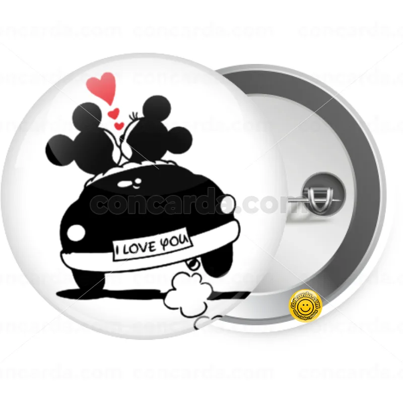 Love Car — Κονκάρδα Στρογγυλή, Παραμάνα 25mm