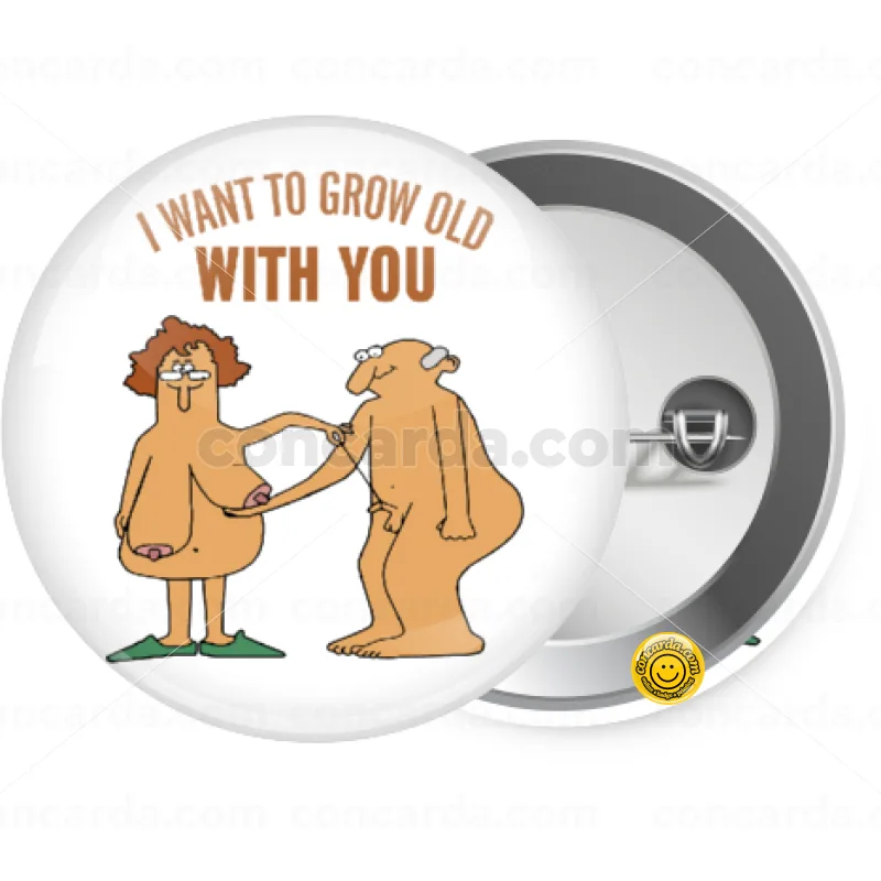 I want to grow old with you — Κονκάρδα Στρογγυλή, Παραμάνα 25mm