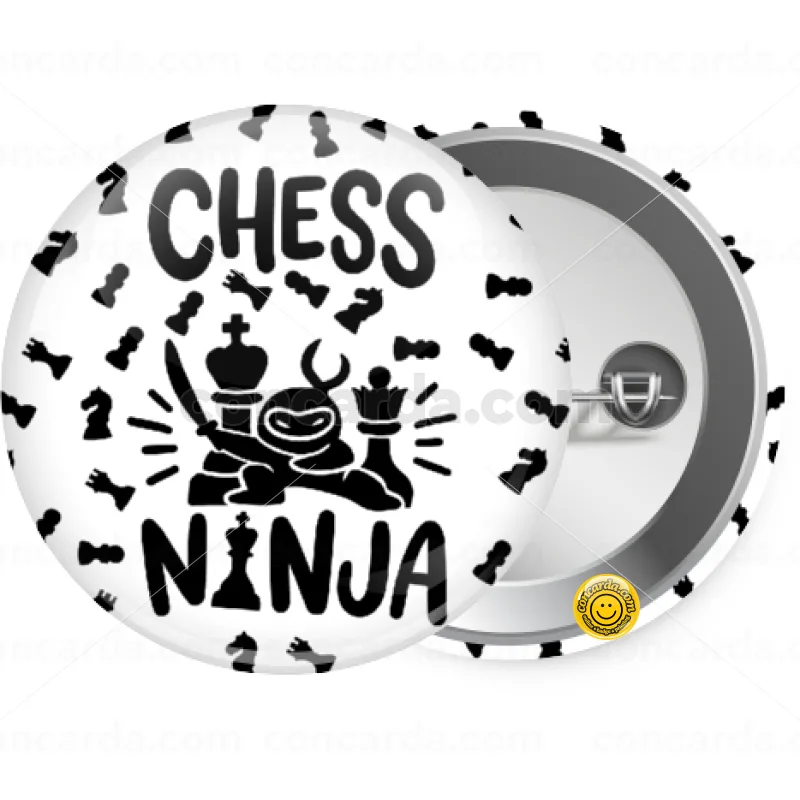Chess ninja — Κονκάρδα Στρογγυλή, Παραμάνα 25mm