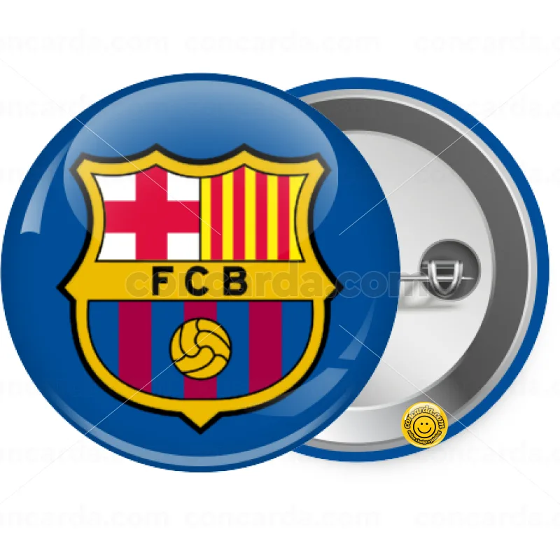 Barcelona FC — Κονκάρδα Στρογγυλή, Παραμάνα 25mm