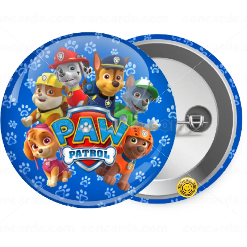 PAW patrol, τα κουτάβια — Κονκάρδα Στρογγυλή, Παραμάνα 25mm