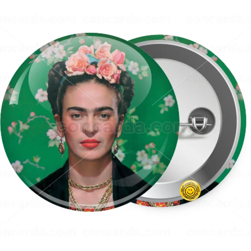 Frida Kahlo — Κονκάρδα Στρογγυλή, Παραμάνα 25mm
