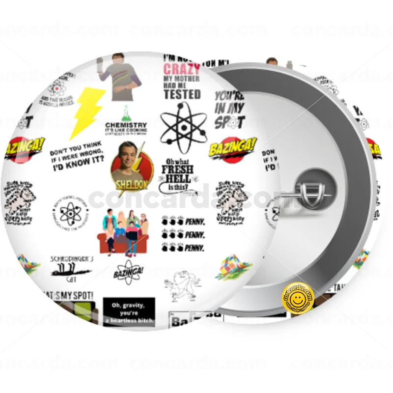 The Big Bang Theory pattern — Κονκάρδα Στρογγυλή, Παραμάνα 25mm