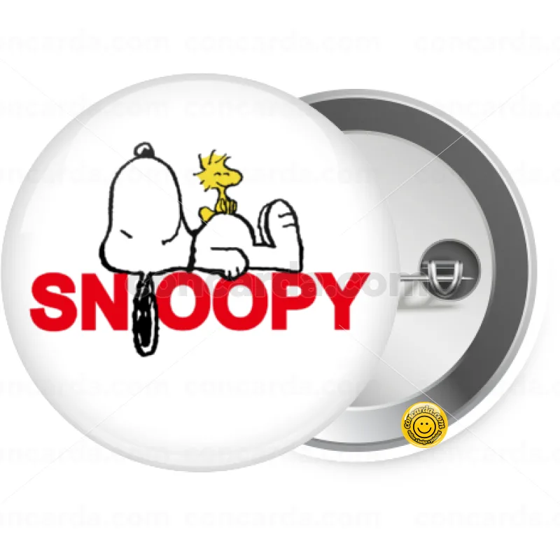 Snoopy sleep — Κονκάρδα Στρογγυλή, Παραμάνα 25mm