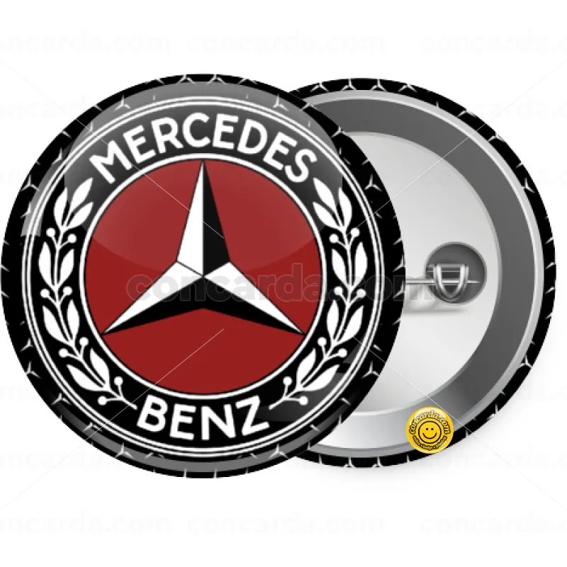 Mercedes vintage — Κονκάρδα Στρογγυλή, Παραμάνα 25mm