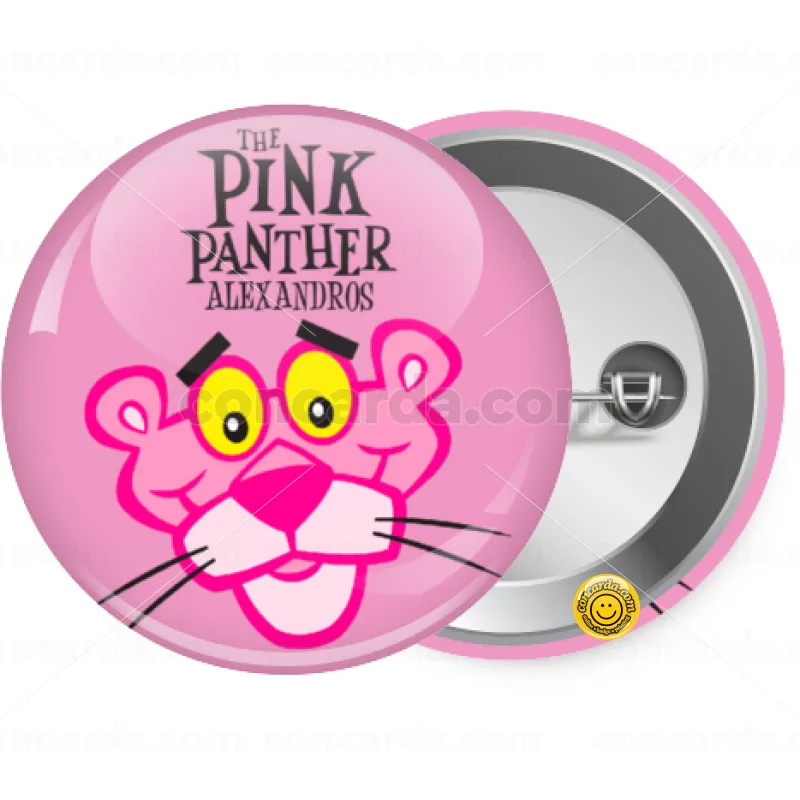 The pink panther — Κονκάρδα Στρογγυλή, Παραμάνα 25mm