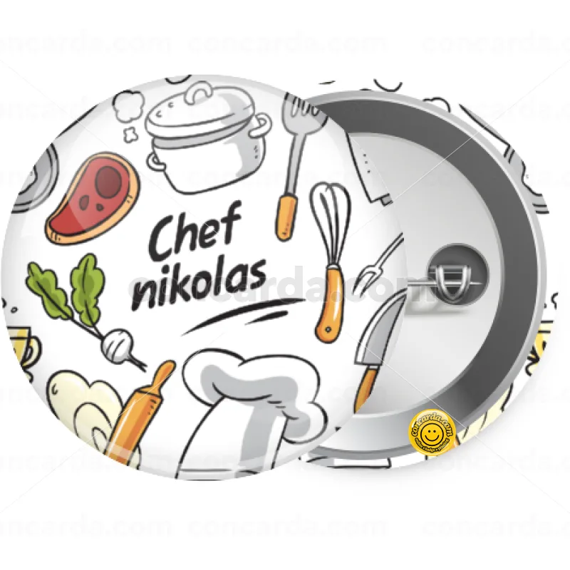 Chef με όνομα — Κονκάρδα Στρογγυλή, Παραμάνα 25mm