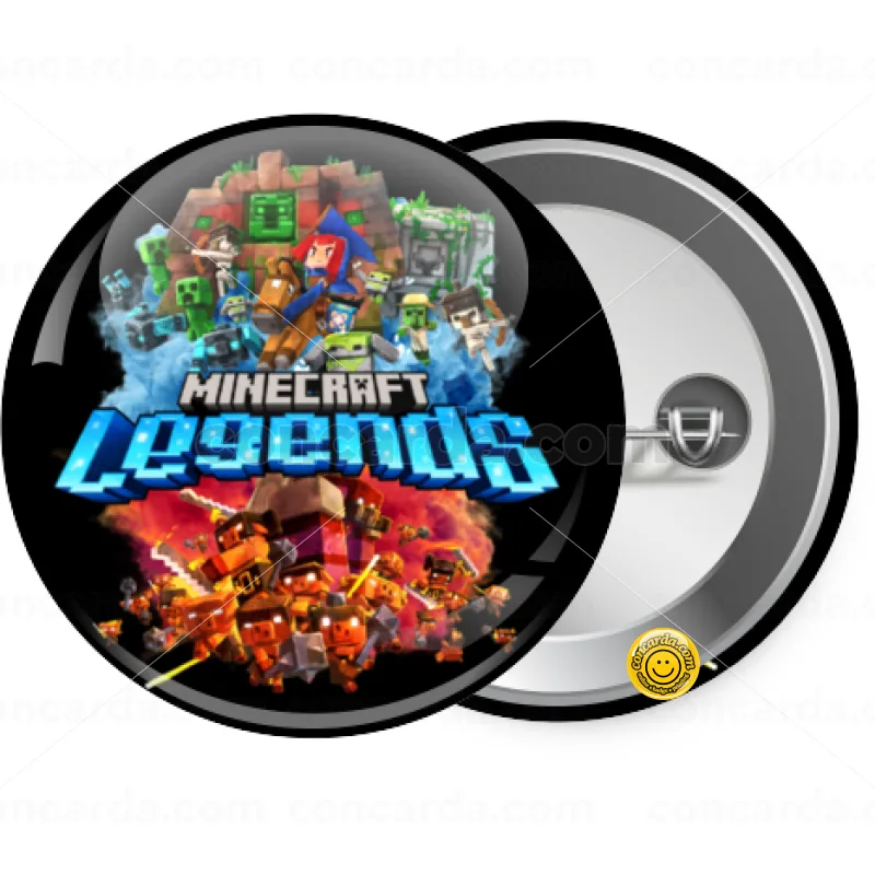 Minecraft legends — Κονκάρδα Στρογγυλή, Παραμάνα 25mm