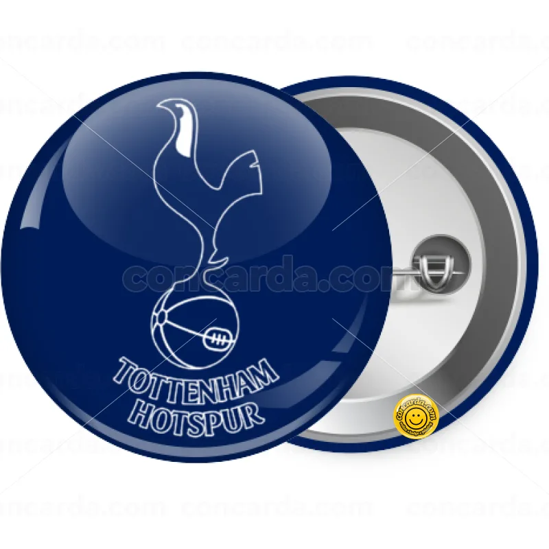 Tottenham Hotspur — Κονκάρδα Στρογγυλή, Παραμάνα 25mm