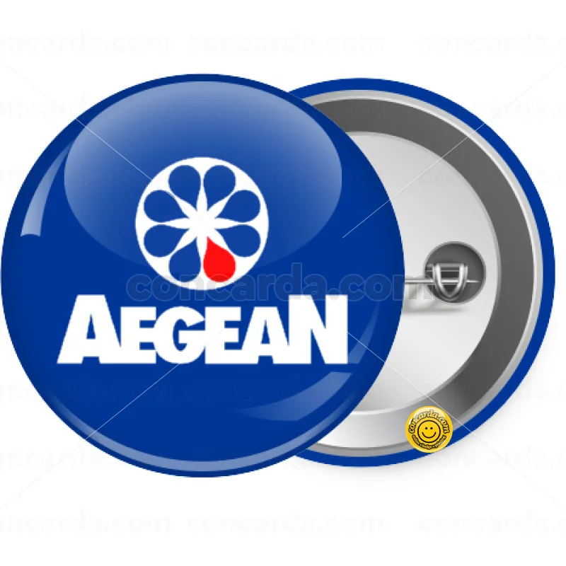 Πρατήριο καυσίμων AEGEAN — Κονκάρδα Στρογγυλή, Παραμάνα 25mm