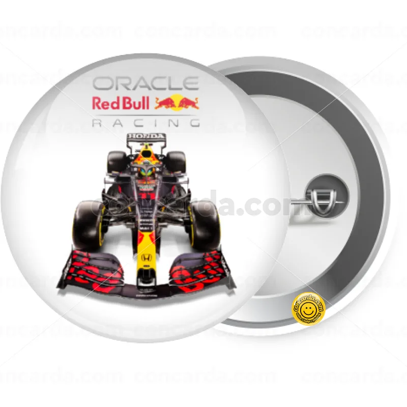 Redbull Racing Team F1 — Κονκάρδα Στρογγυλή, Παραμάνα 25mm