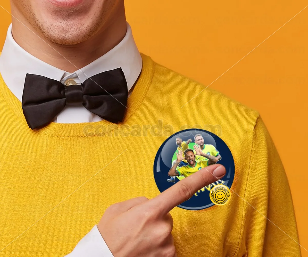 Neymar JR — Κονκάρδα Στρογγυλή, Παραμάνα 75mm