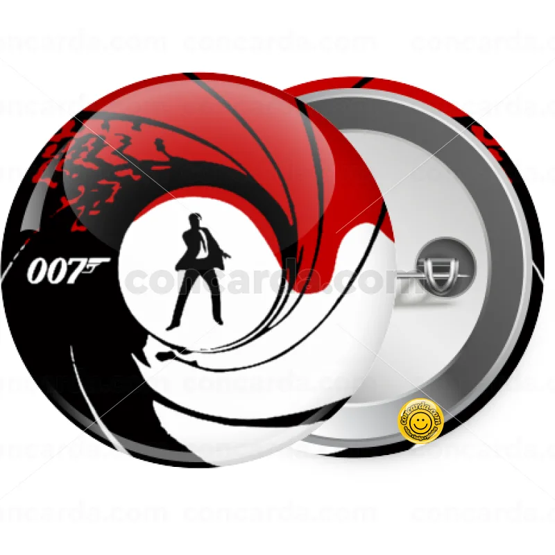 James Bond 007 — Κονκάρδα Στρογγυλή, Παραμάνα 25mm