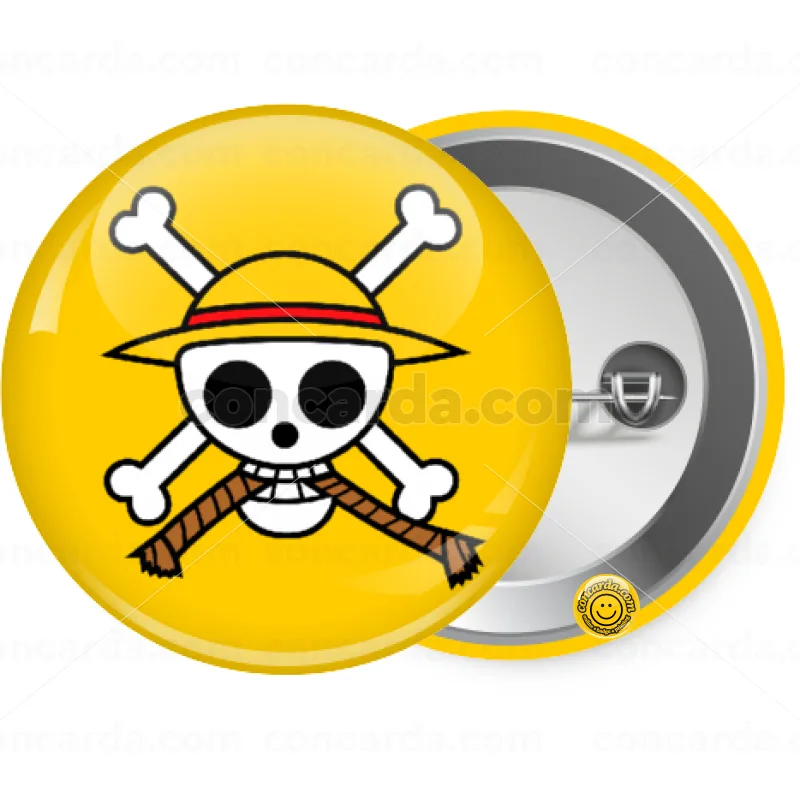 Onepiece skull — Κονκάρδα Στρογγυλή, Παραμάνα 25mm