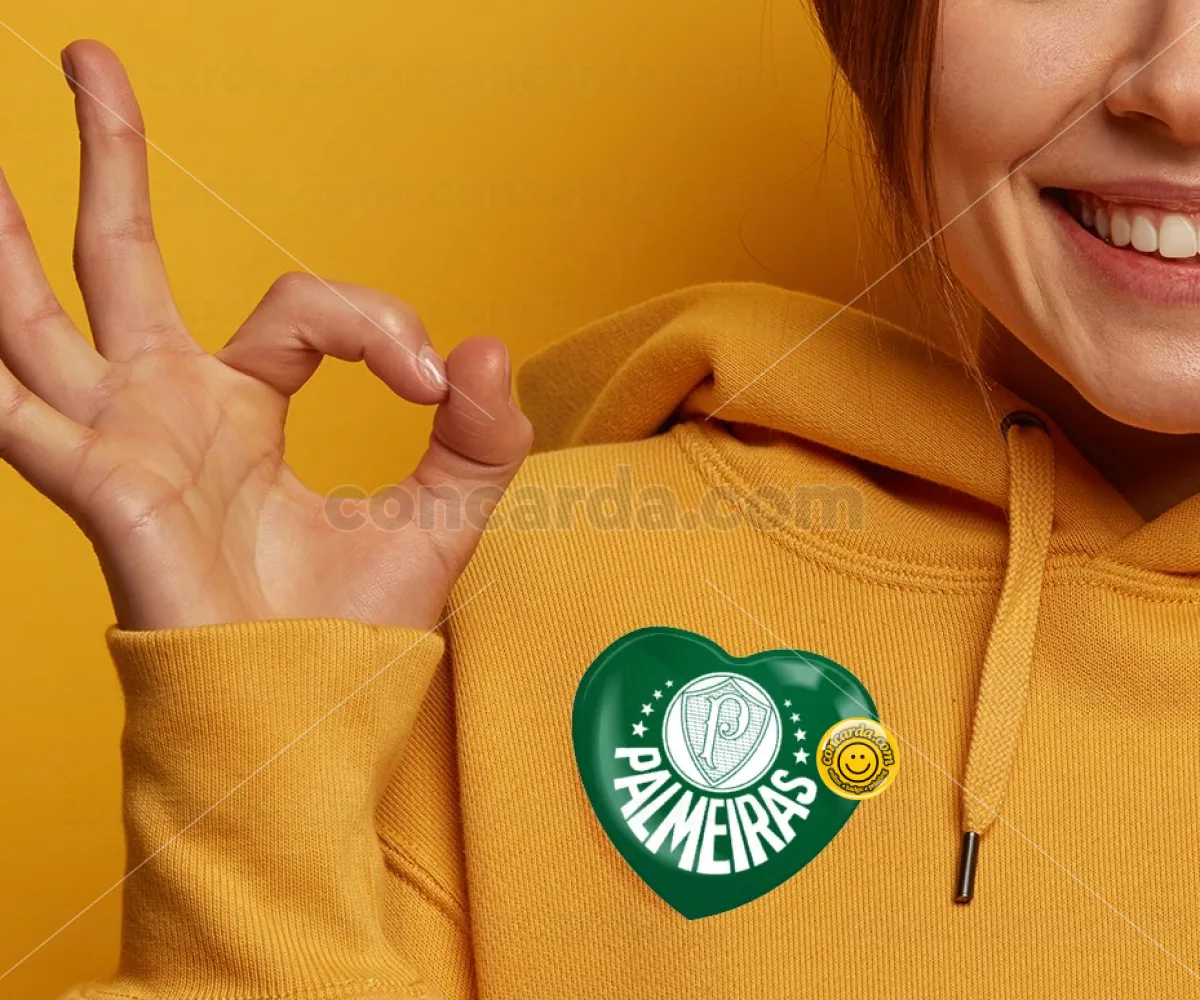 Palmeiras — Κονκάρδα Καρδιά 57mm