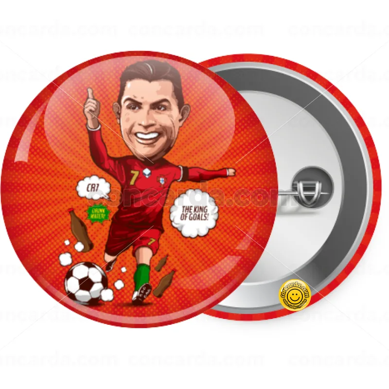 Cristiano Ronaldo — Κονκάρδα Στρογγυλή, Παραμάνα 25mm
