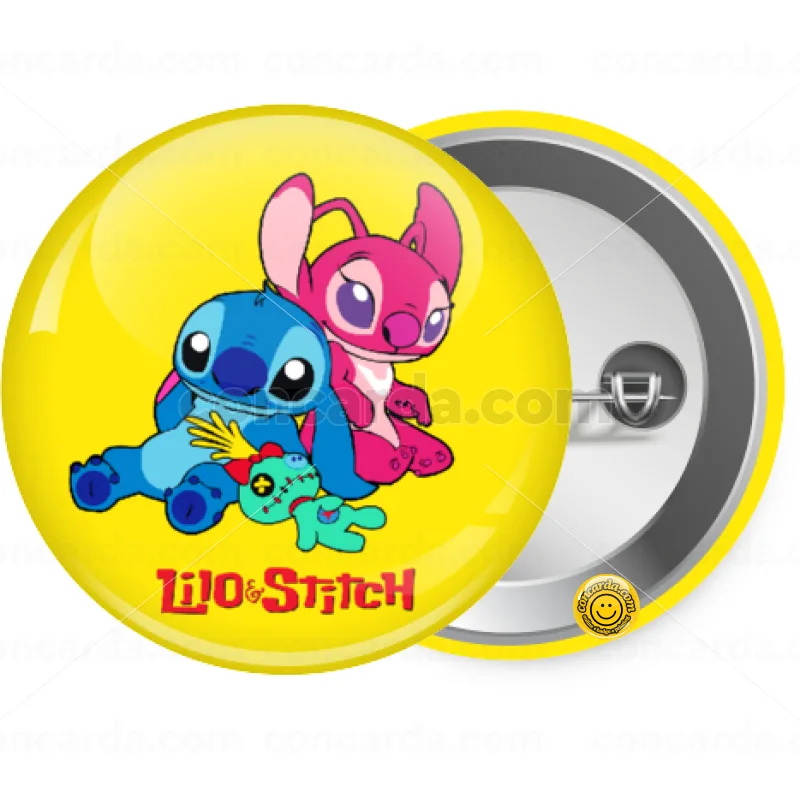 Lilo & Stitch — Κονκάρδα Στρογγυλή, Παραμάνα 25mm