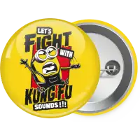 Minions Let's fight with kung fu sounds