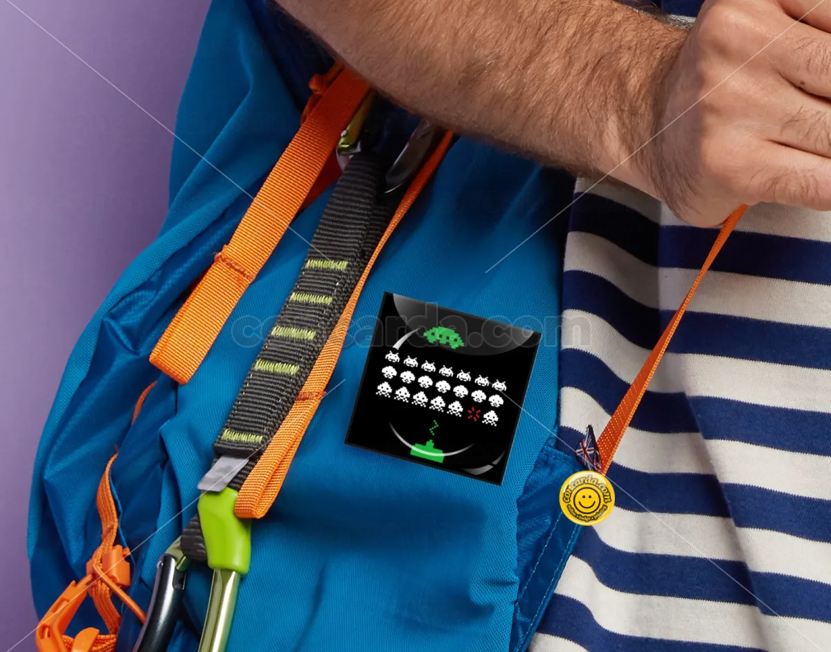 Space invaders — Κονκάρδα Angular, Παραμάνα 50mm
