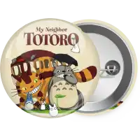 Totoro and Cat