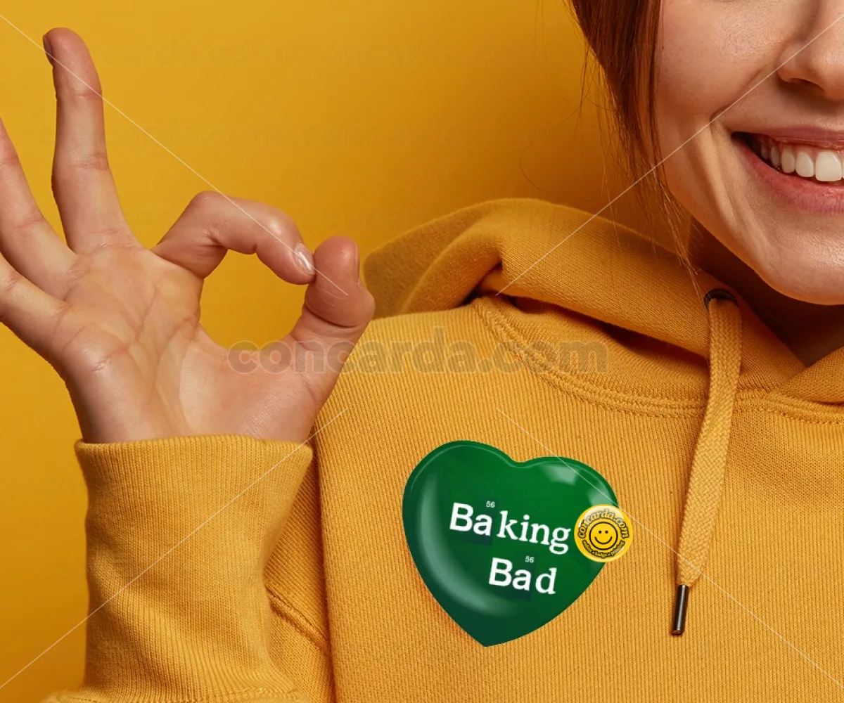 Baking Bad — Κονκάρδα Καρδιά 57mm