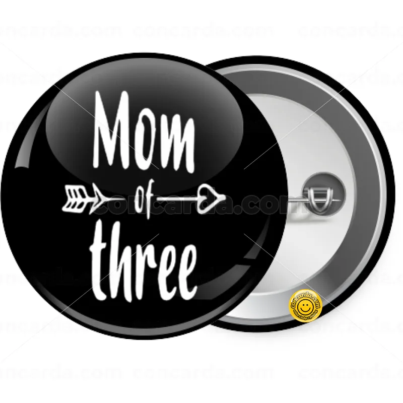 Mom of three — Κονκάρδα Στρογγυλή, Παραμάνα 25mm