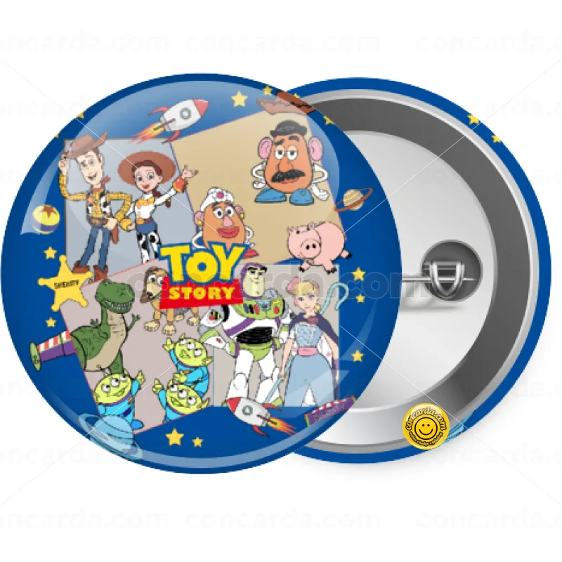 toystory characters — Κονκάρδα Στρογγυλή, Παραμάνα 25mm