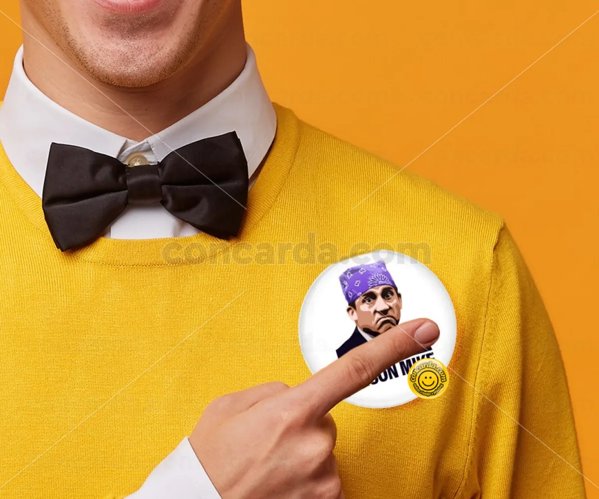 Prison Mike The office — Κονκάρδα Στρογγυλή, Παραμάνα 75mm