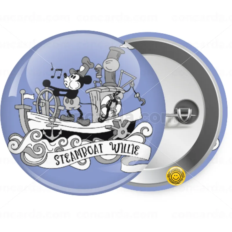 Mickey steamboat — Κονκάρδα Στρογγυλή, Παραμάνα 25mm